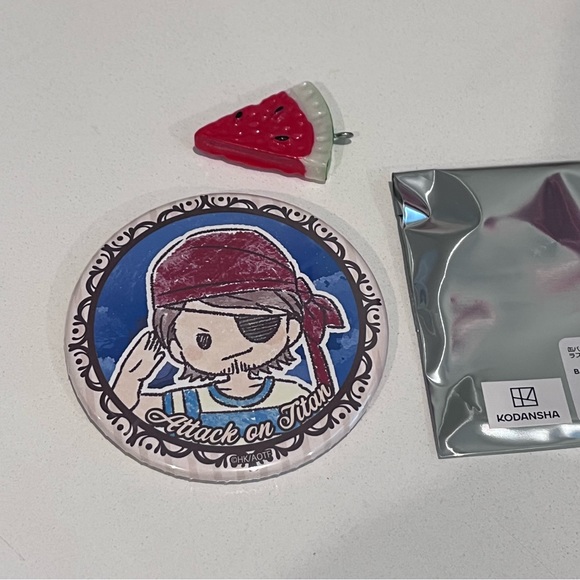 Attack on Titan Jean Kirstein GraffArt Can Badge Shingeki no Kyojin Douwa ver - Picture 4 of 4